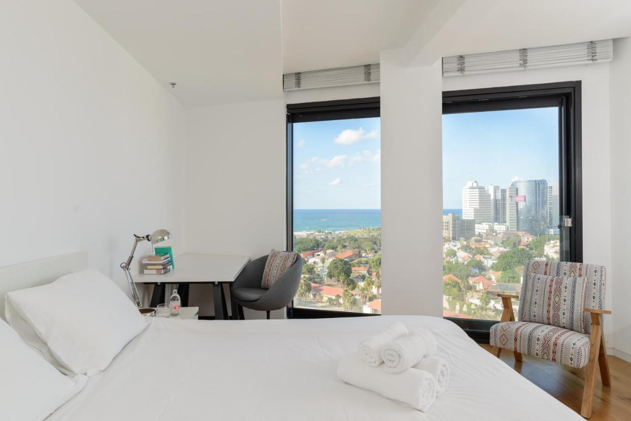 Appartement American Colony - Neve Tsedek - Sea View Stylish Duplex - Gym & Pool *
