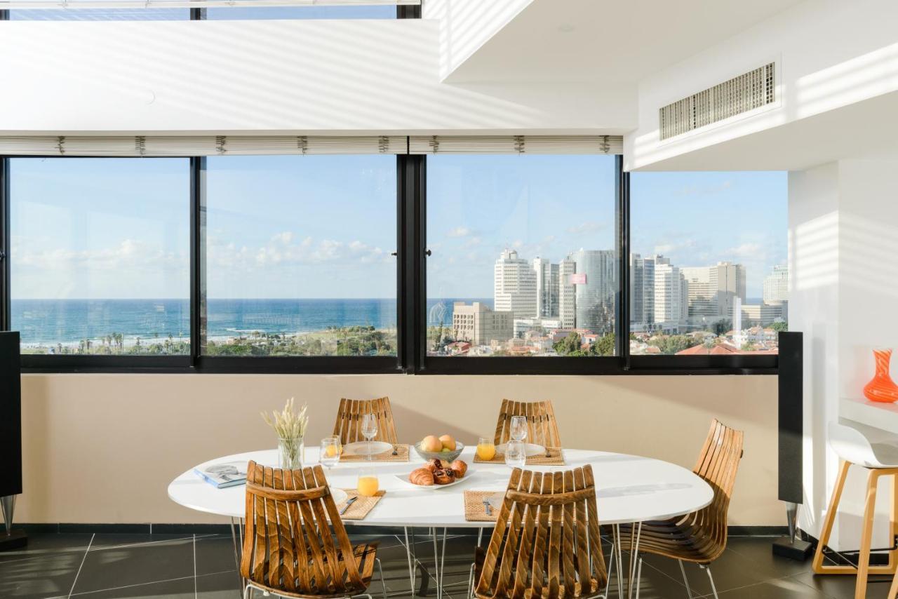 American Colony - Neve Tsedek - Sea View Stylish Duplex - Gym & Pool